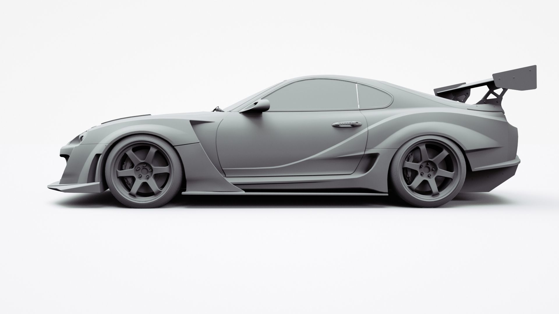 TOYOTA SUPRA 3D model_16