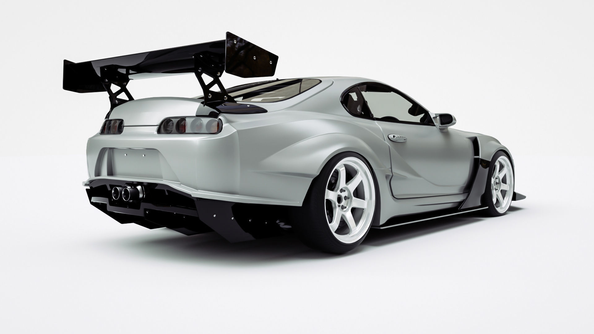 TOYOTA SUPRA 3D model_6