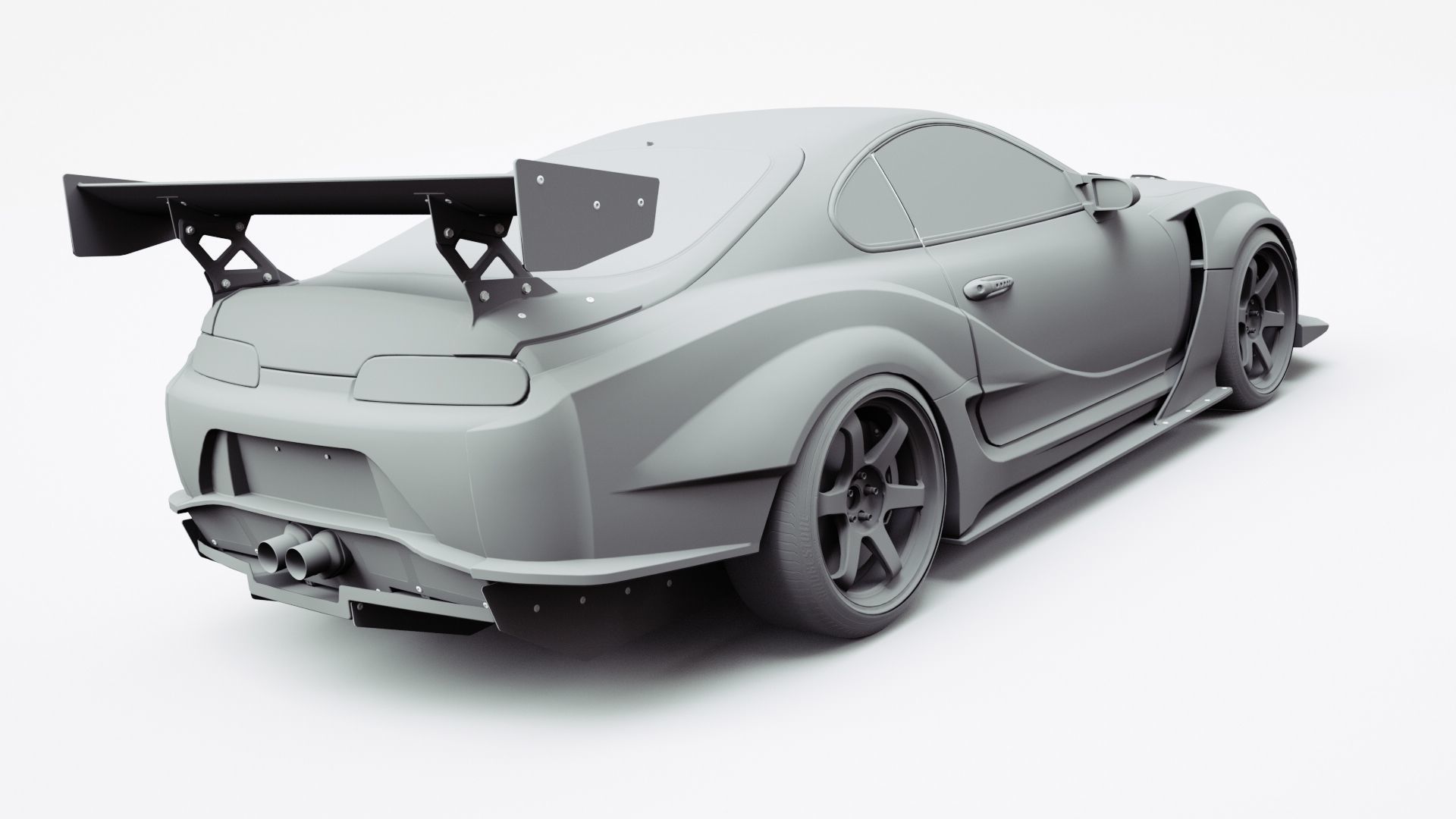 TOYOTA SUPRA 3D model_13