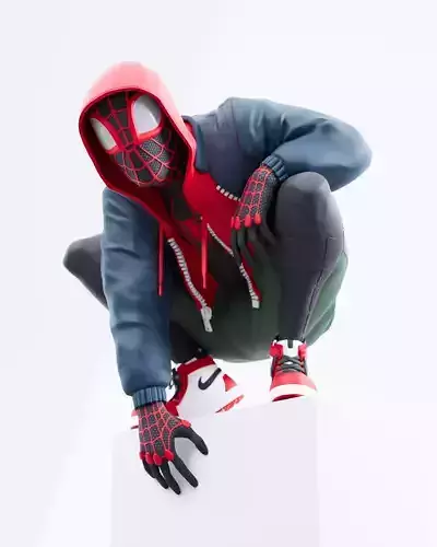 Miles Morales - Spider-Man 3D print model