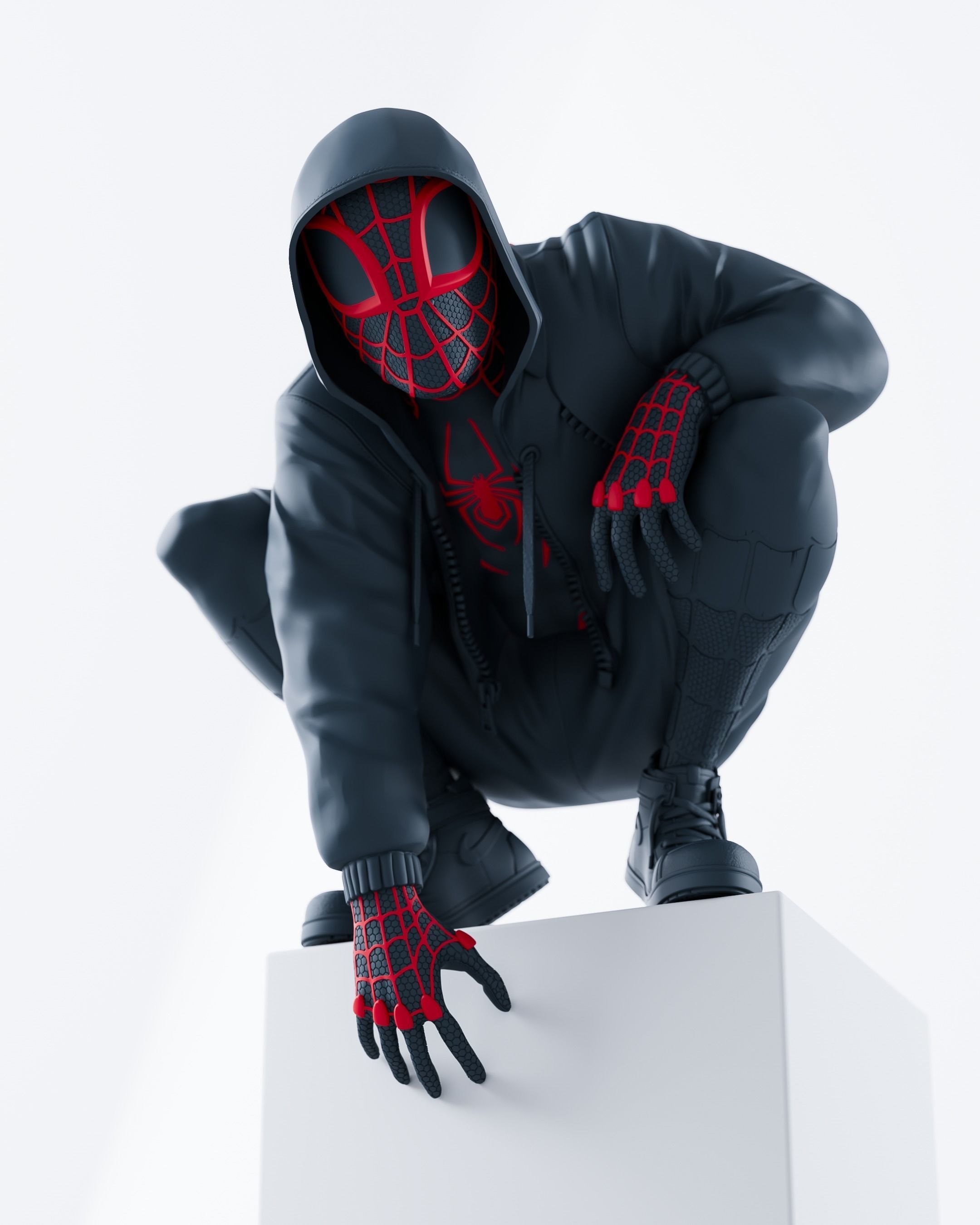 Miles Morales - Spider-Man 3D print model_1