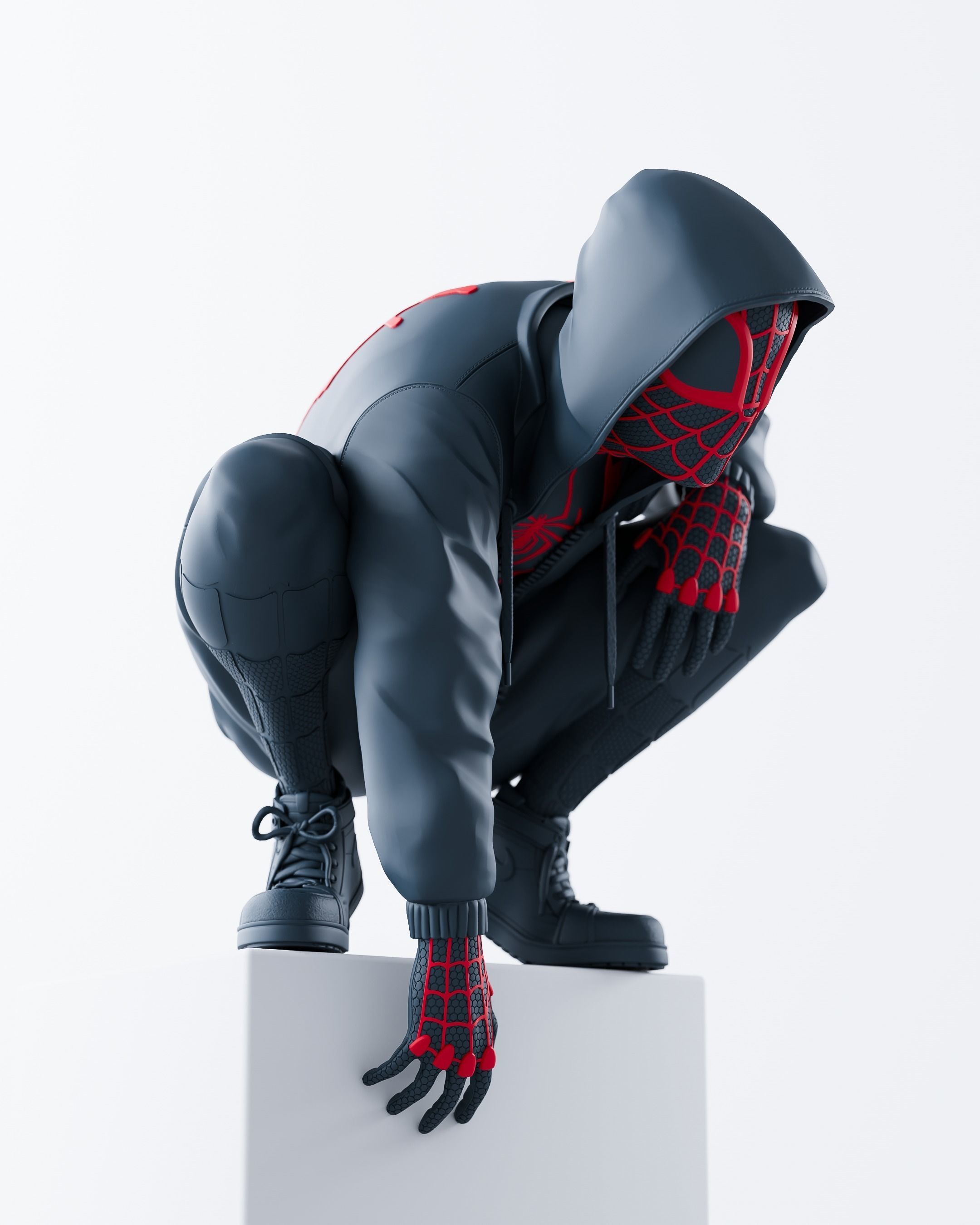 Miles Morales - Spider-Man 3D print model_7