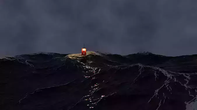 ocean animation blender file