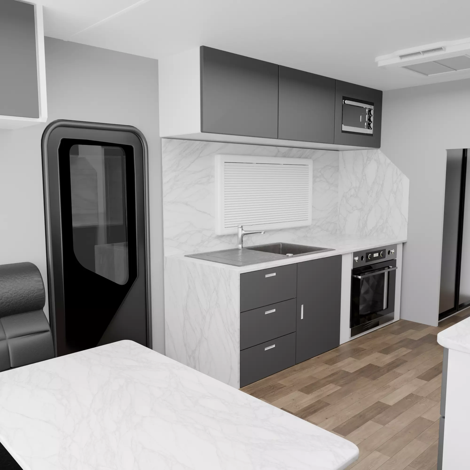 CARAVANS 226 RV Detailed 3D Model Quality Exterior Interior 3D model_1