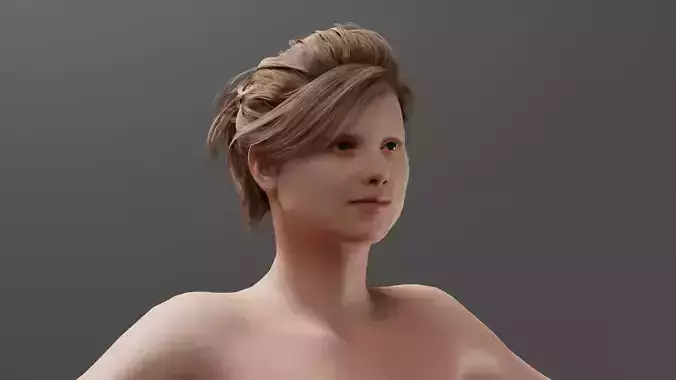 Realistic Female - Jessica 3D model