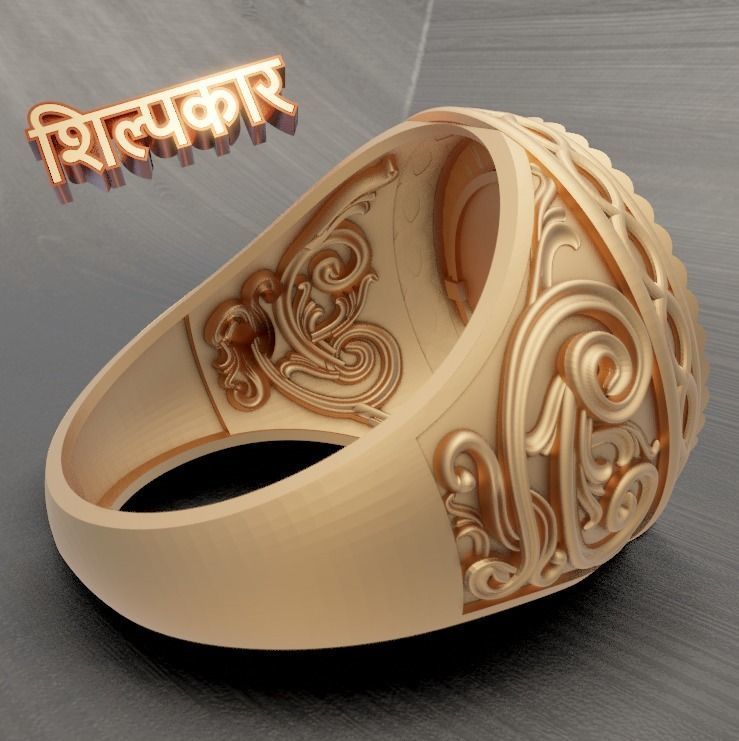 JESUS RING DESIGN - HIGH QUALITY 3D print model_3