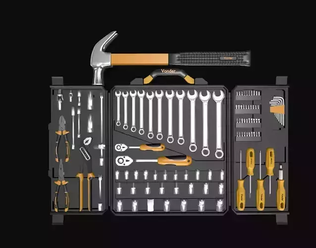 Vonder Toolbox - 110 tool pieces