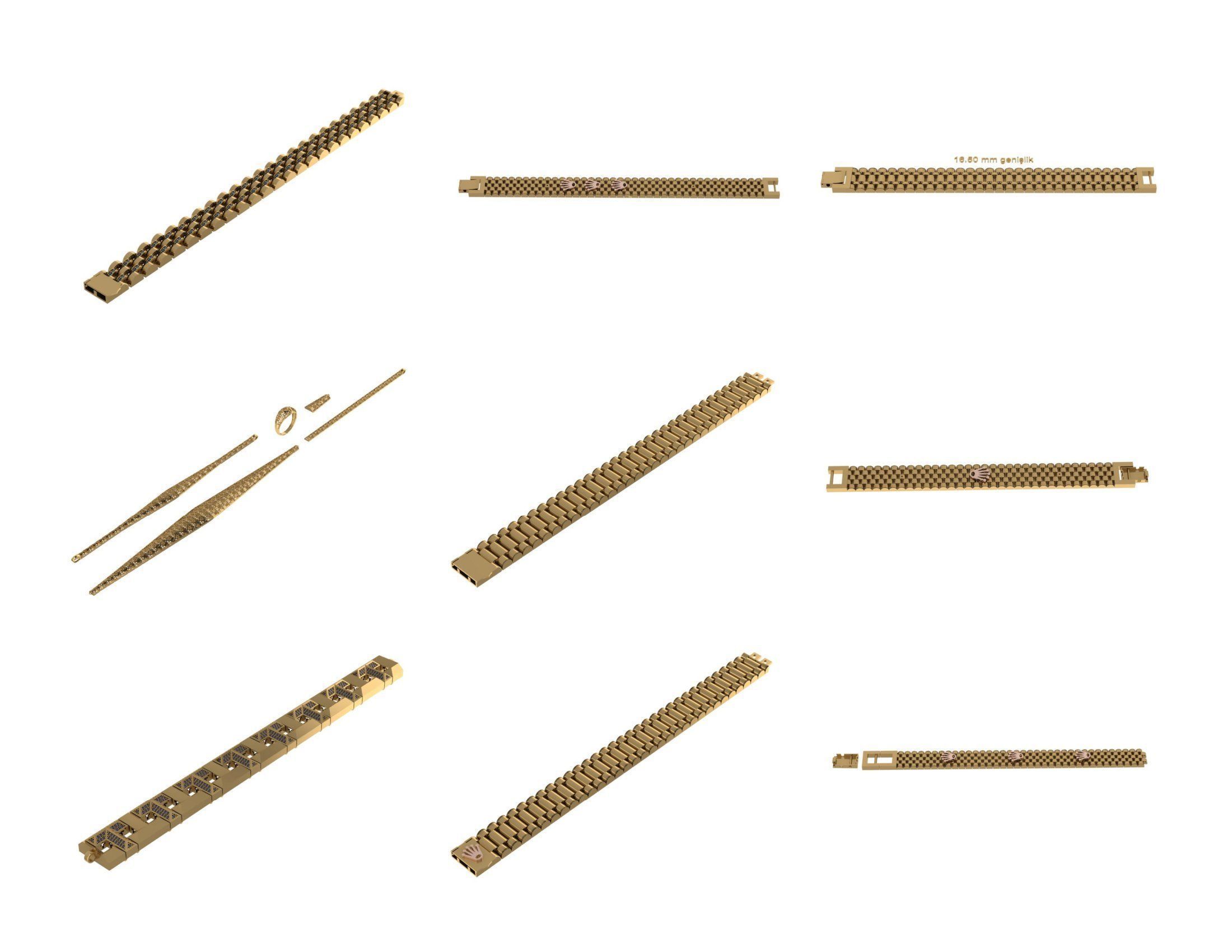 CUBAN LINK CHAIN - 800 PIECES READY FOR PRINT 3D print model_74