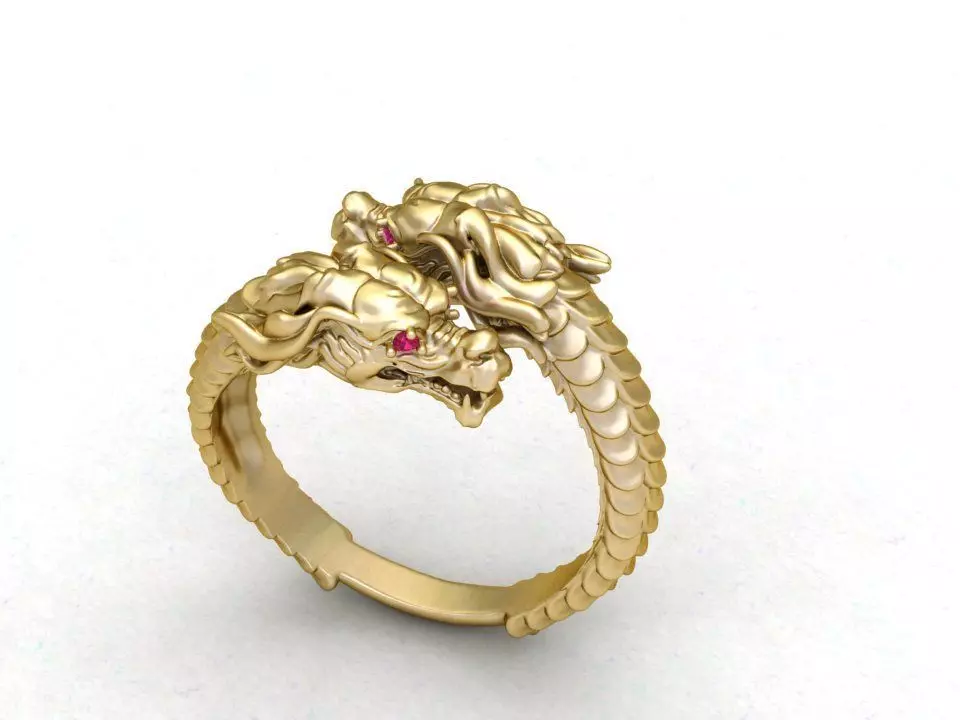 dragan ring 3D print model