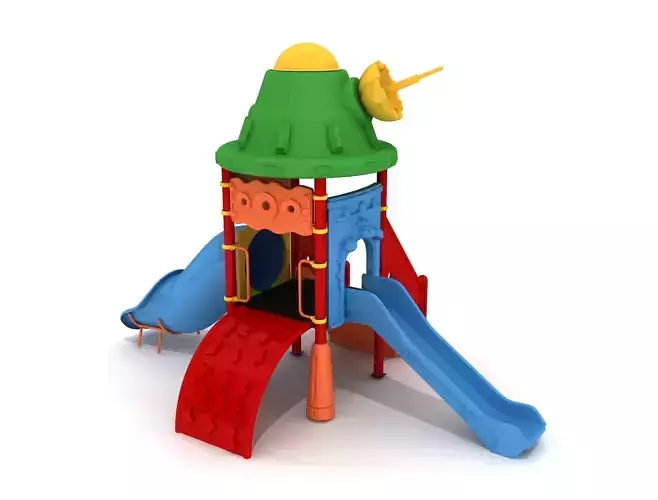 Children Metal Playground Space Series -02