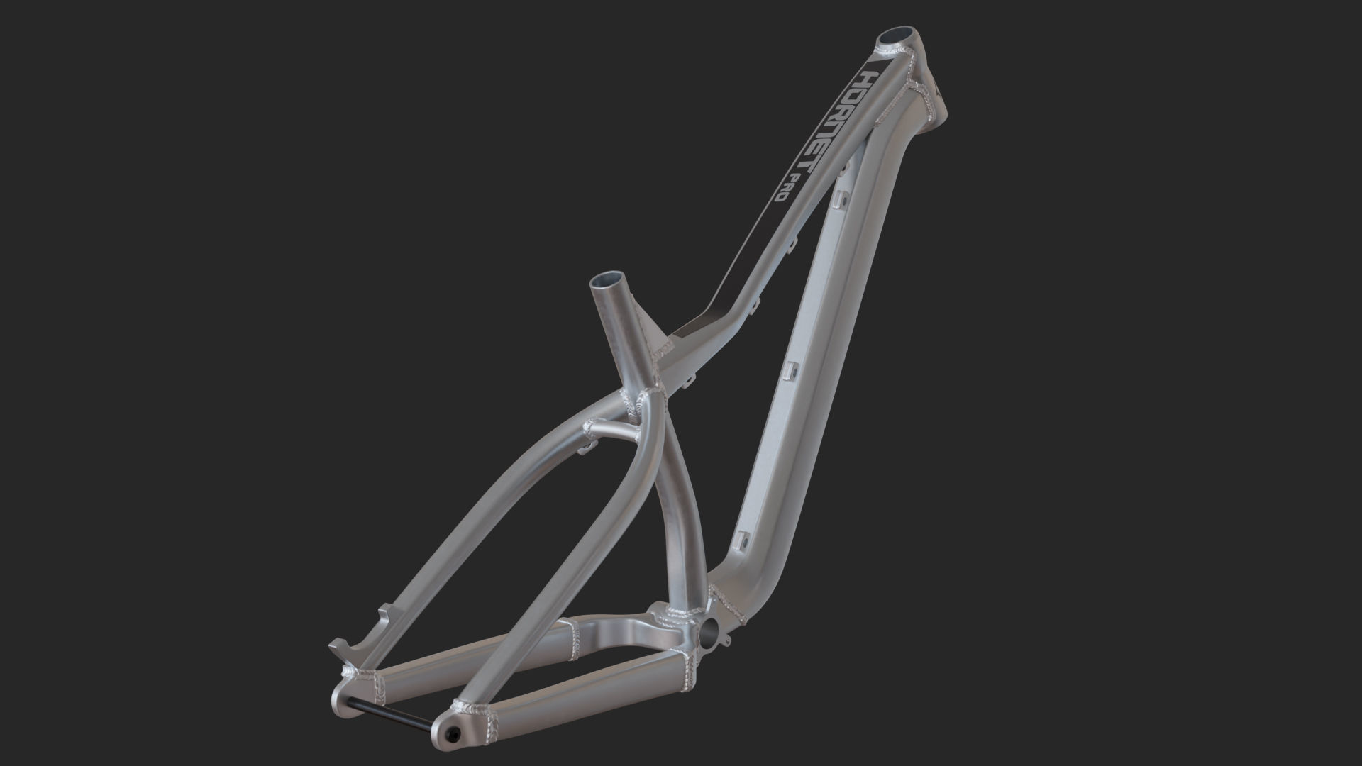 Dartmoor hornet pro 2022 frame Low-poly 3D model_4