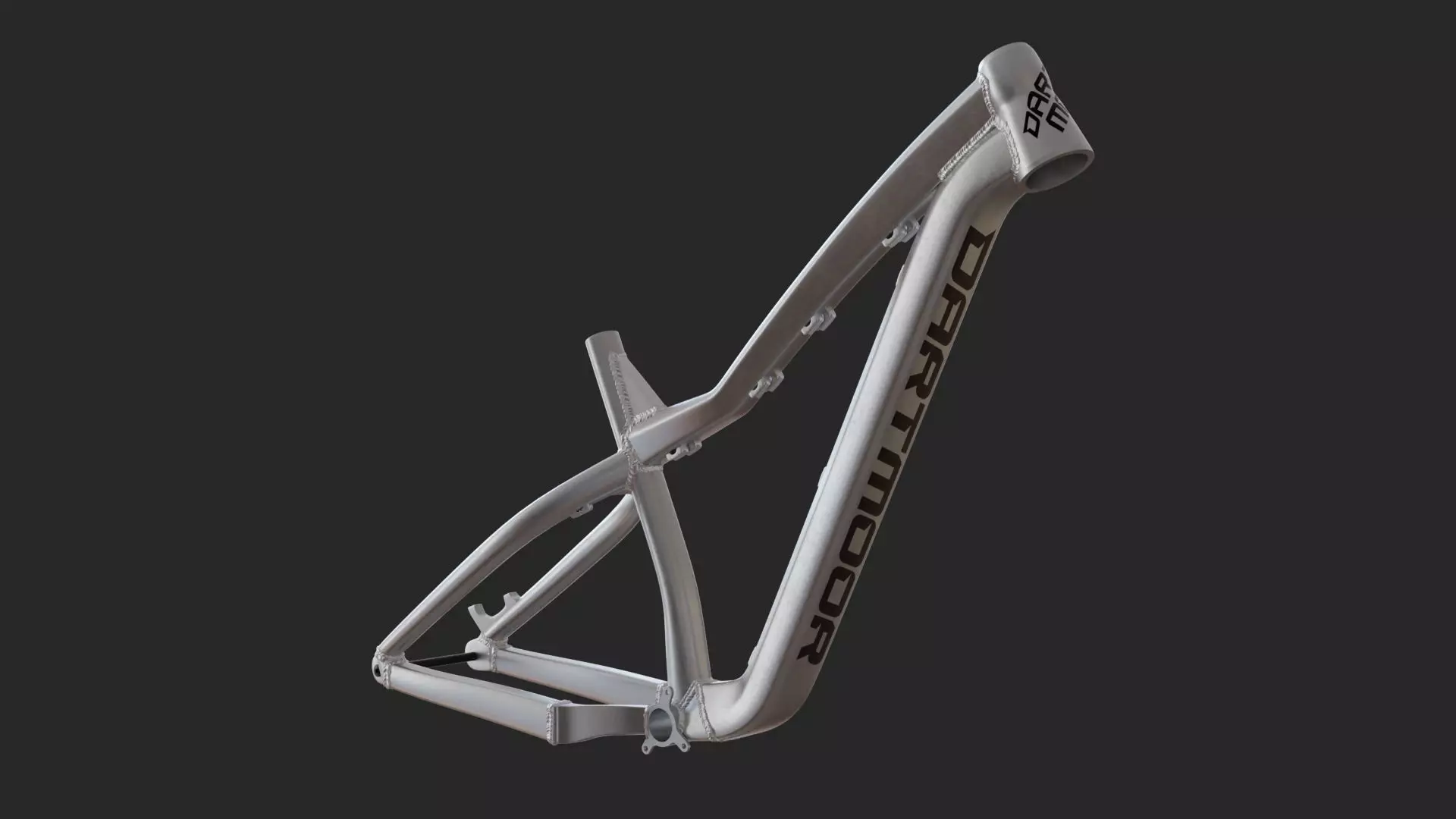 Dartmoor hornet pro 2022 frame Low-poly 3D model_0