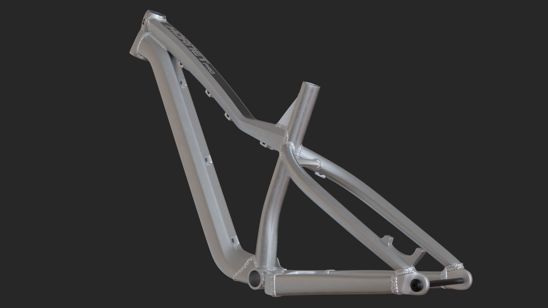 Dartmoor hornet pro 2022 frame Low-poly 3D model_8