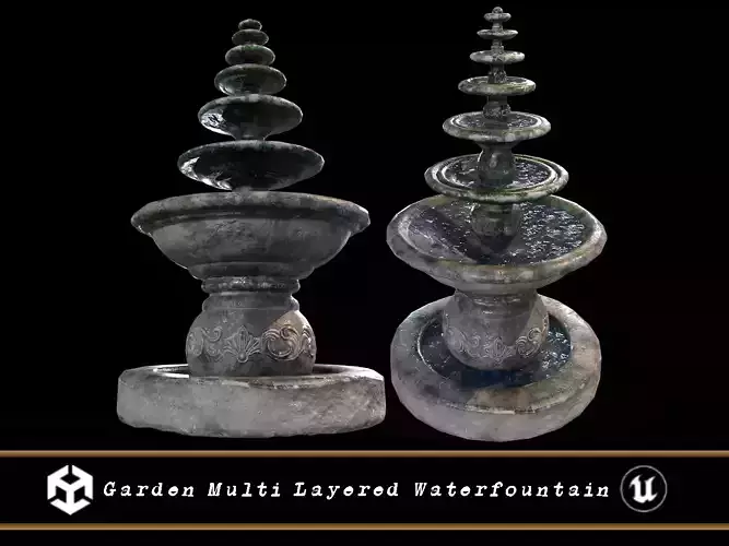 Garden Multi Layered Waterfountain
