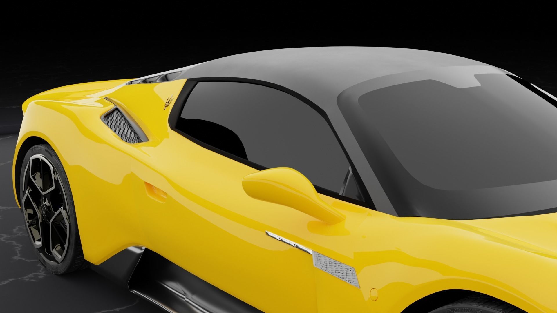 Maserati MC20 3D model 3D model_23