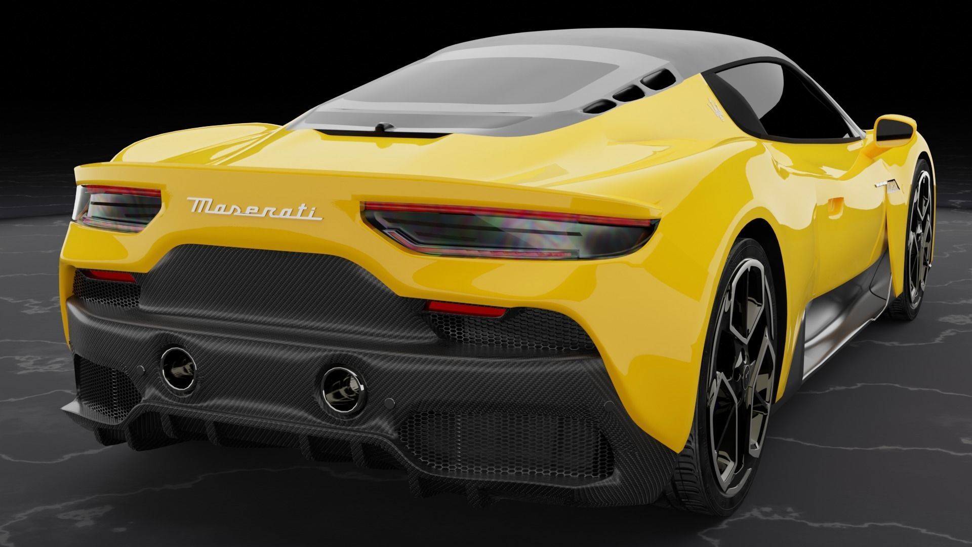 Maserati MC20 3D model 3D model_16