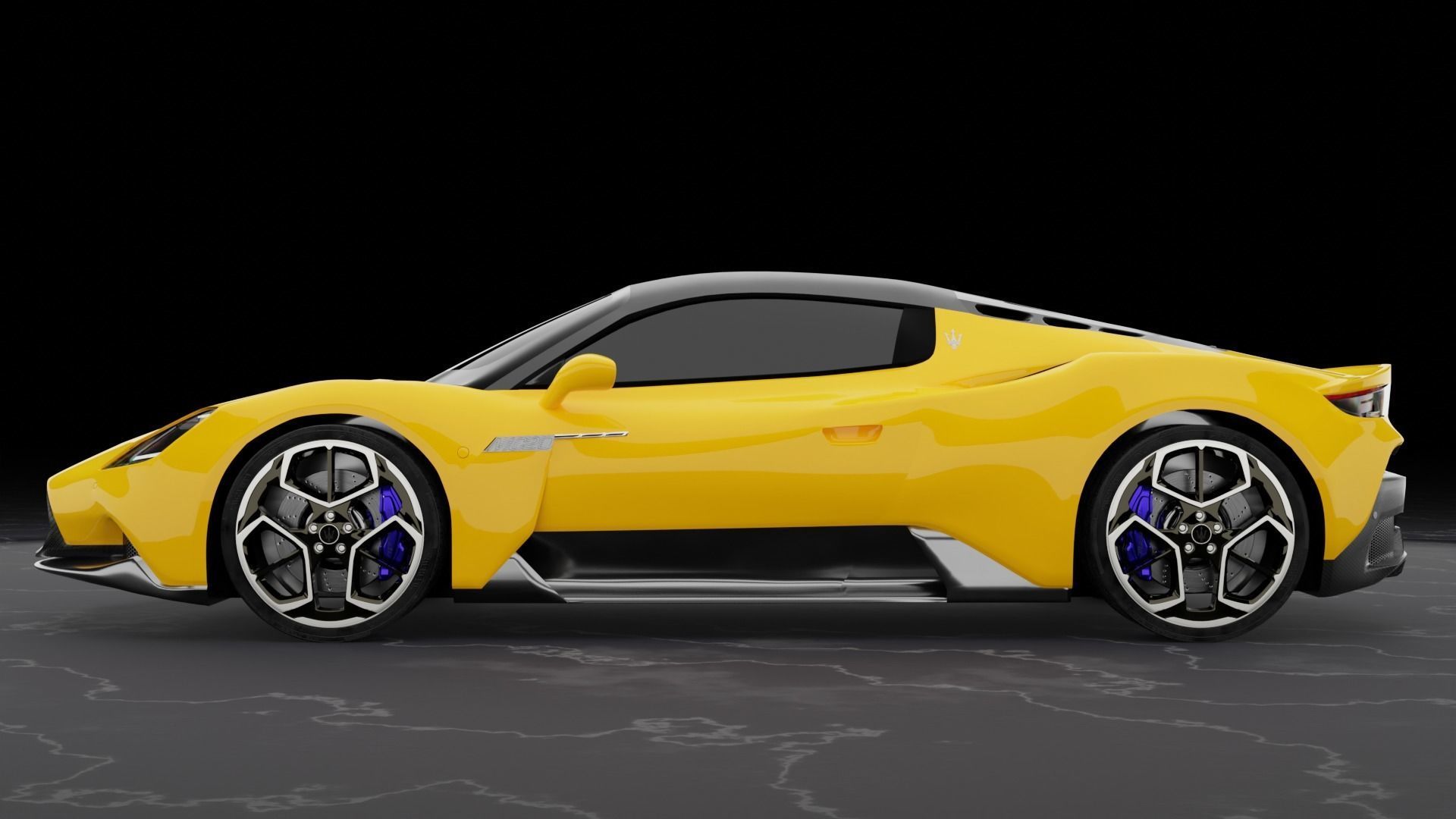 Maserati MC20 3D model 3D model_2