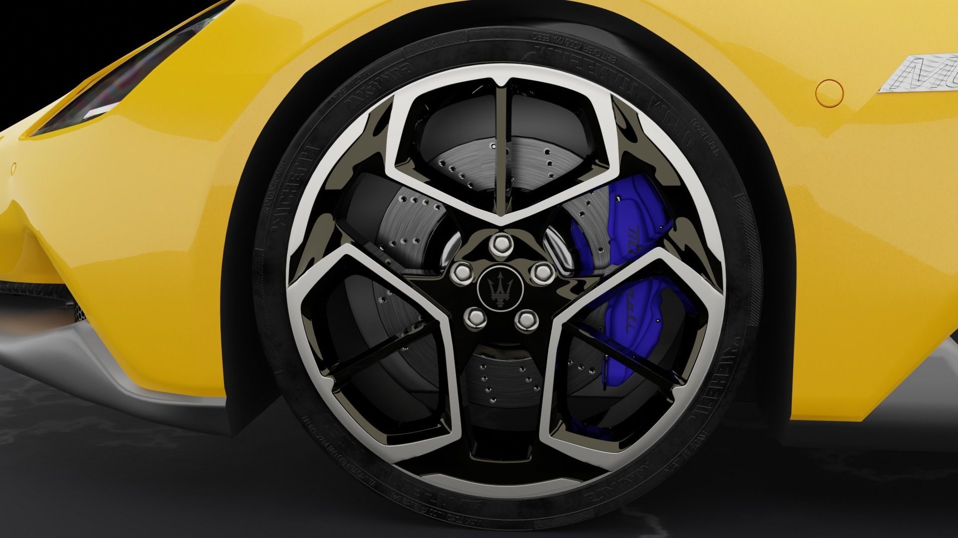 Maserati MC20 3D model 3D model_5