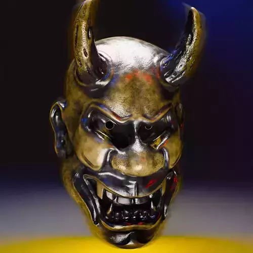 Hannya mask Traditional japanese mask