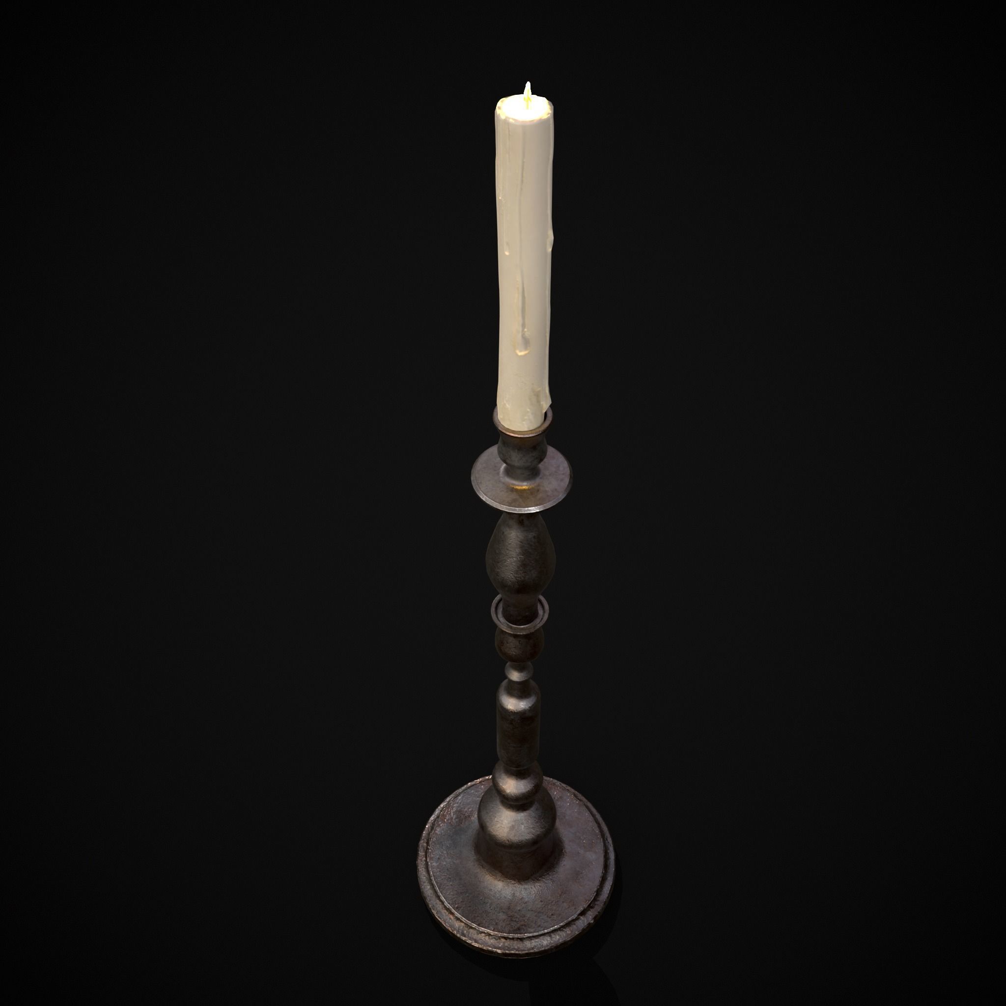 Medieval Lights Mix Two 3D Model Collection_29