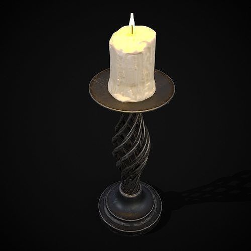 Medieval Lights Mix Two 3D Model Collection_22
