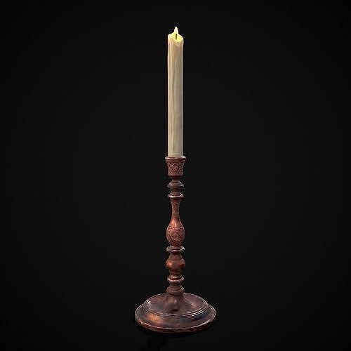 Medieval Lights Mix Two 3D Model Collection_15