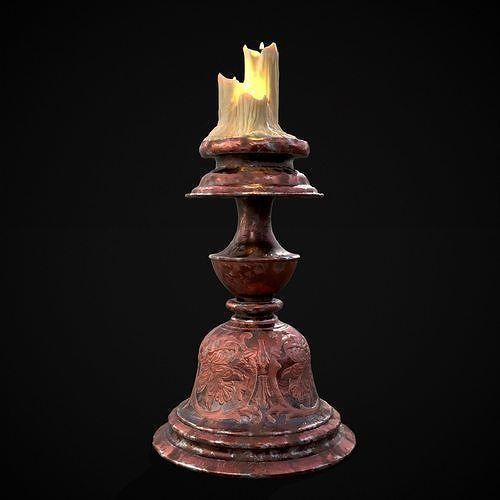Medieval Lights Mix Two 3D Model Collection_24