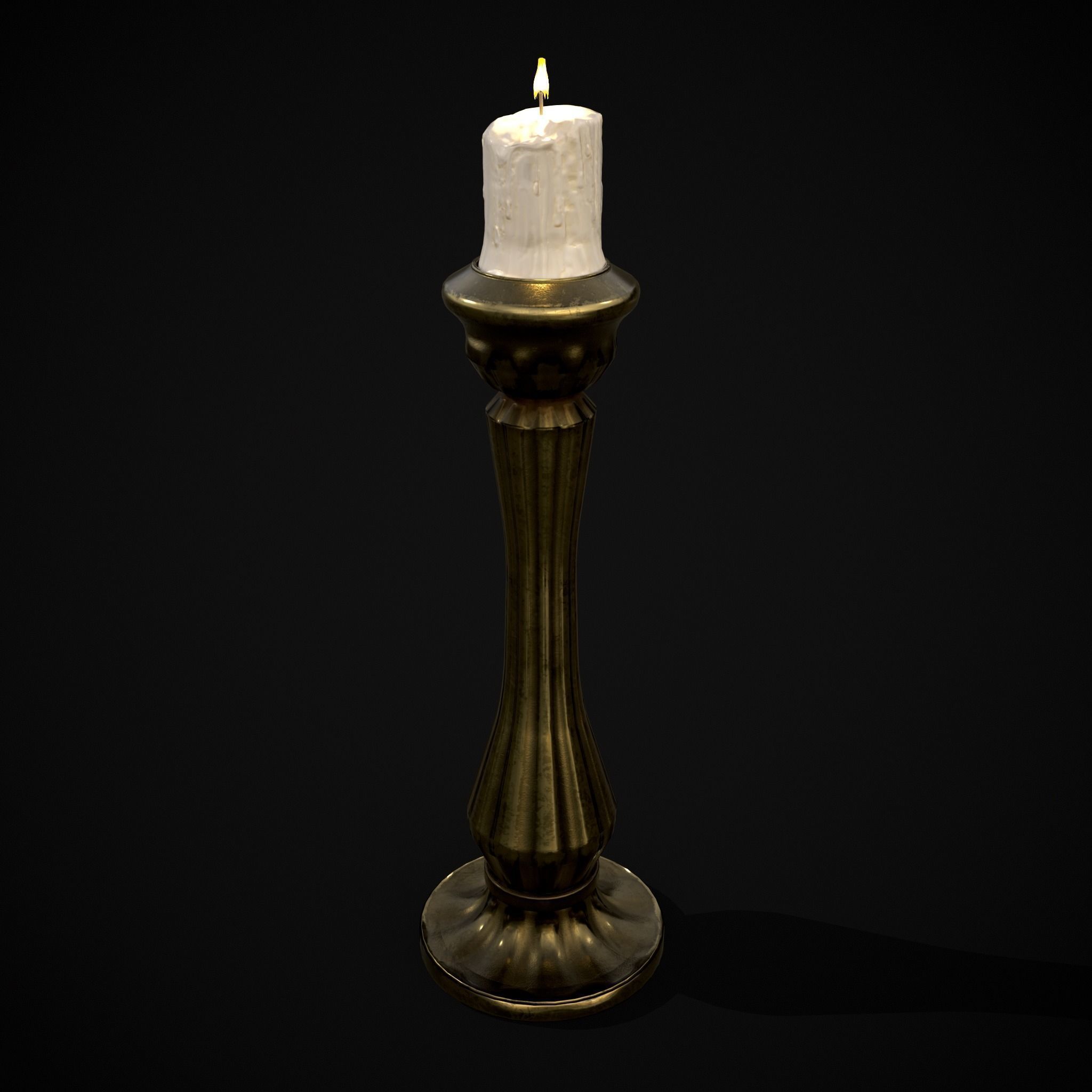 Medieval Lights Mix Two 3D Model Collection_28