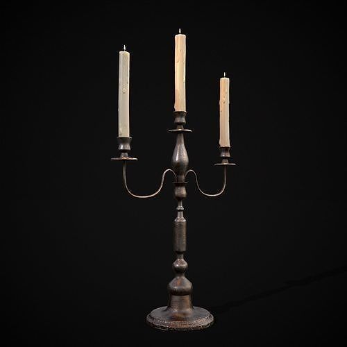 Medieval Lights Mix Two 3D Model Collection_6