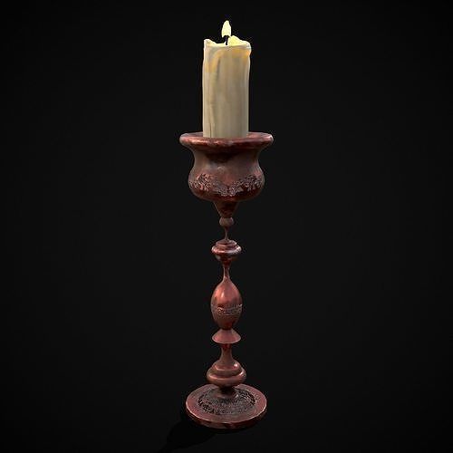 Medieval Lights Mix Two 3D Model Collection_14