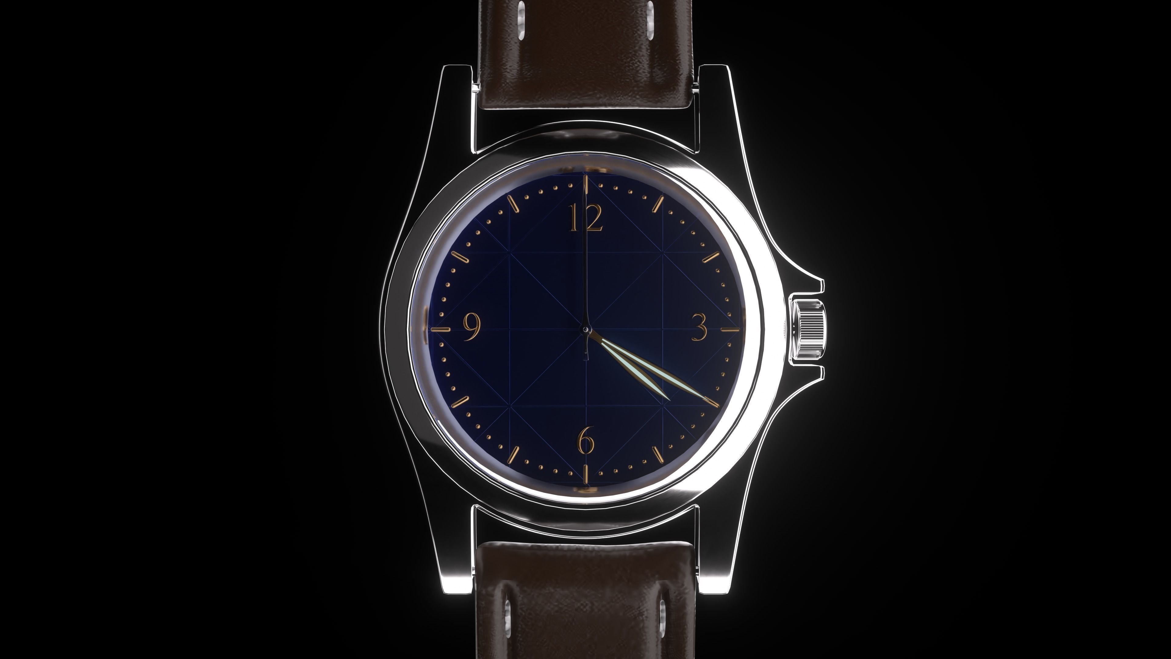 Wrist Watch 3D model_3