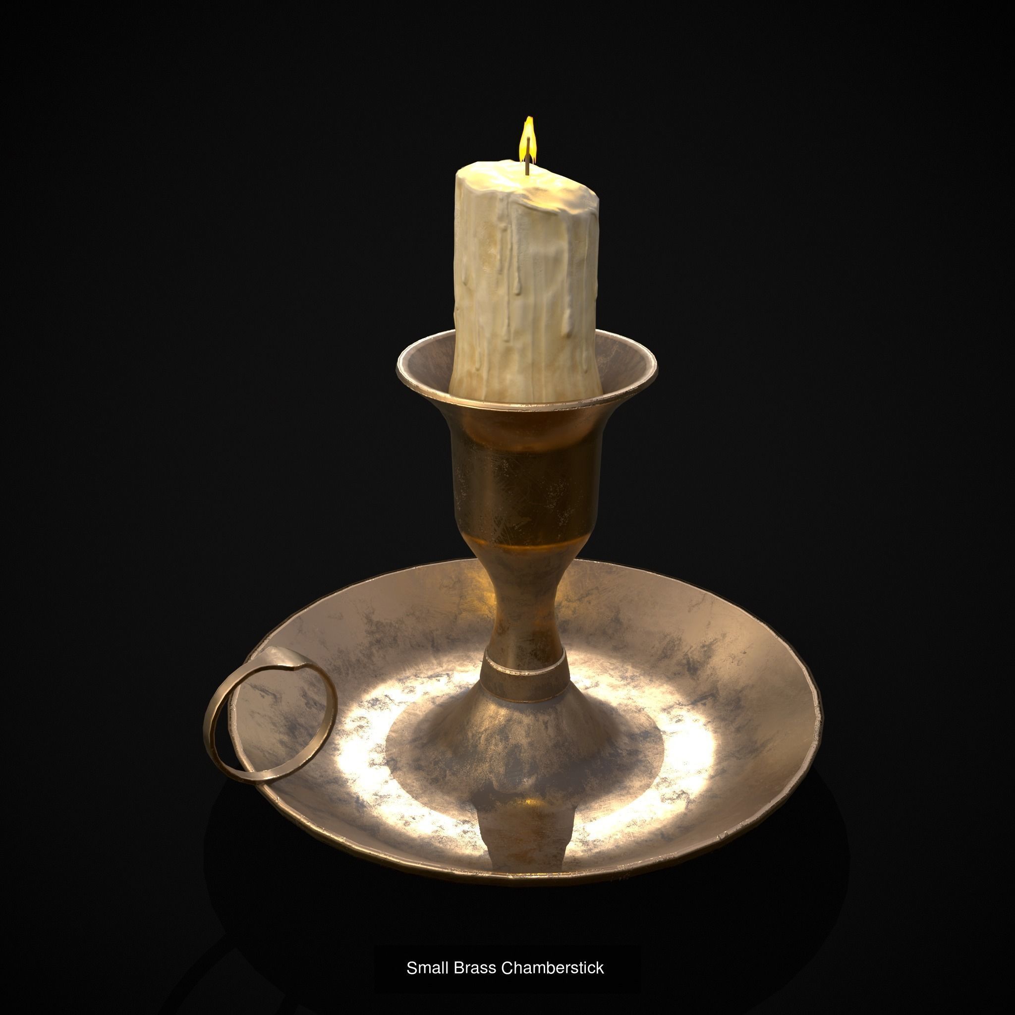 Medieval Lights Mix Three 3D Model Collection_7