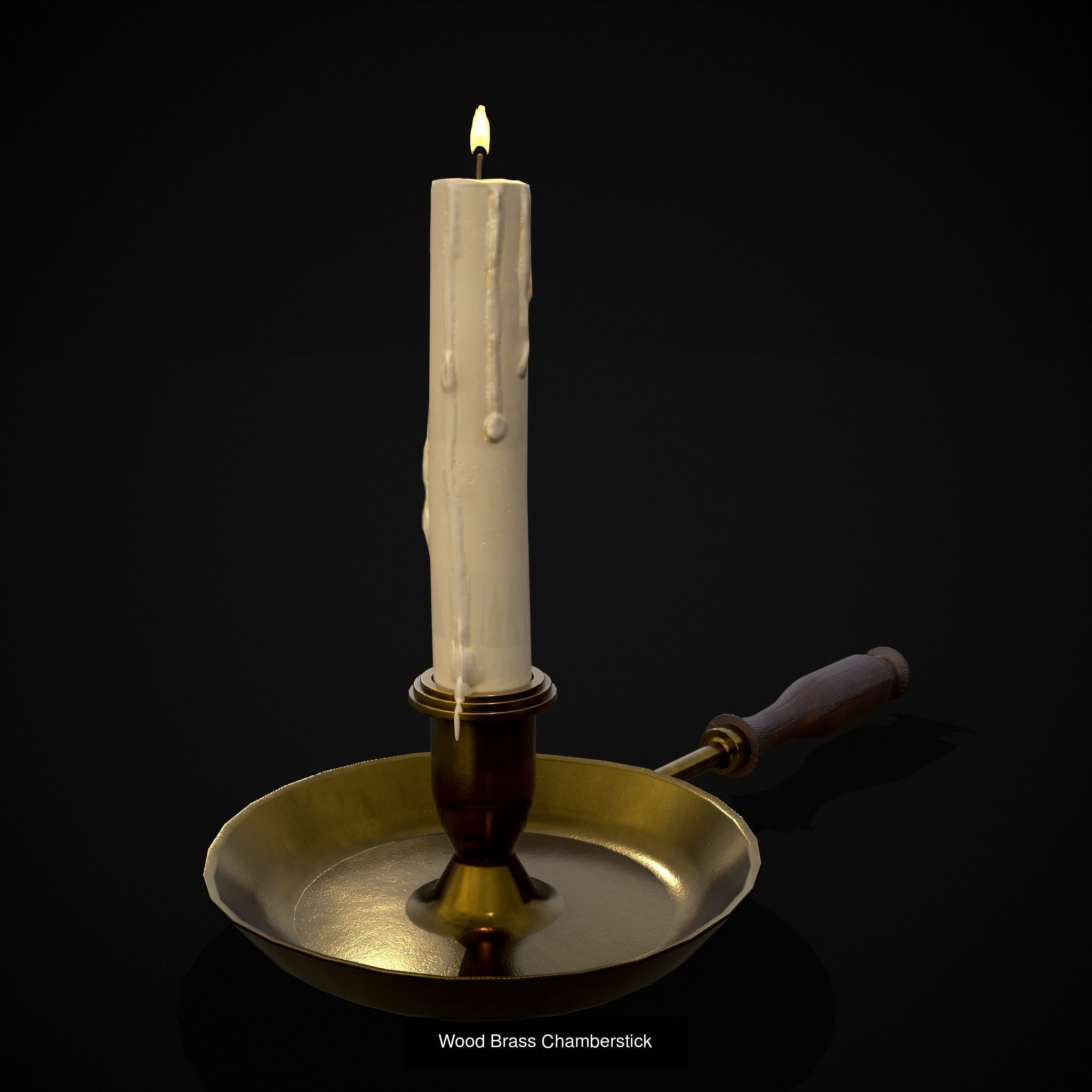 Medieval Lights Mix Three 3D Model Collection_10