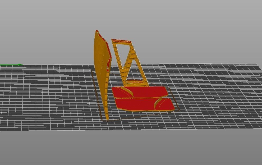 RC Drift Wing Free 3D print model_3