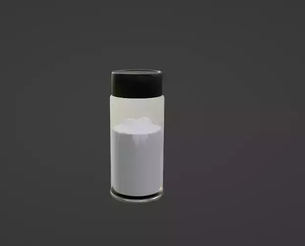 salt shaker Free low-poly 3D model