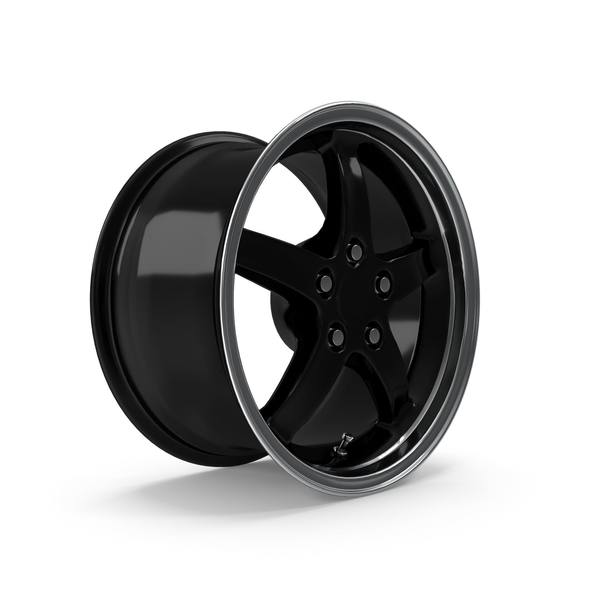 Cobra R 1995 Dished Wheel 17x9 3D model_19