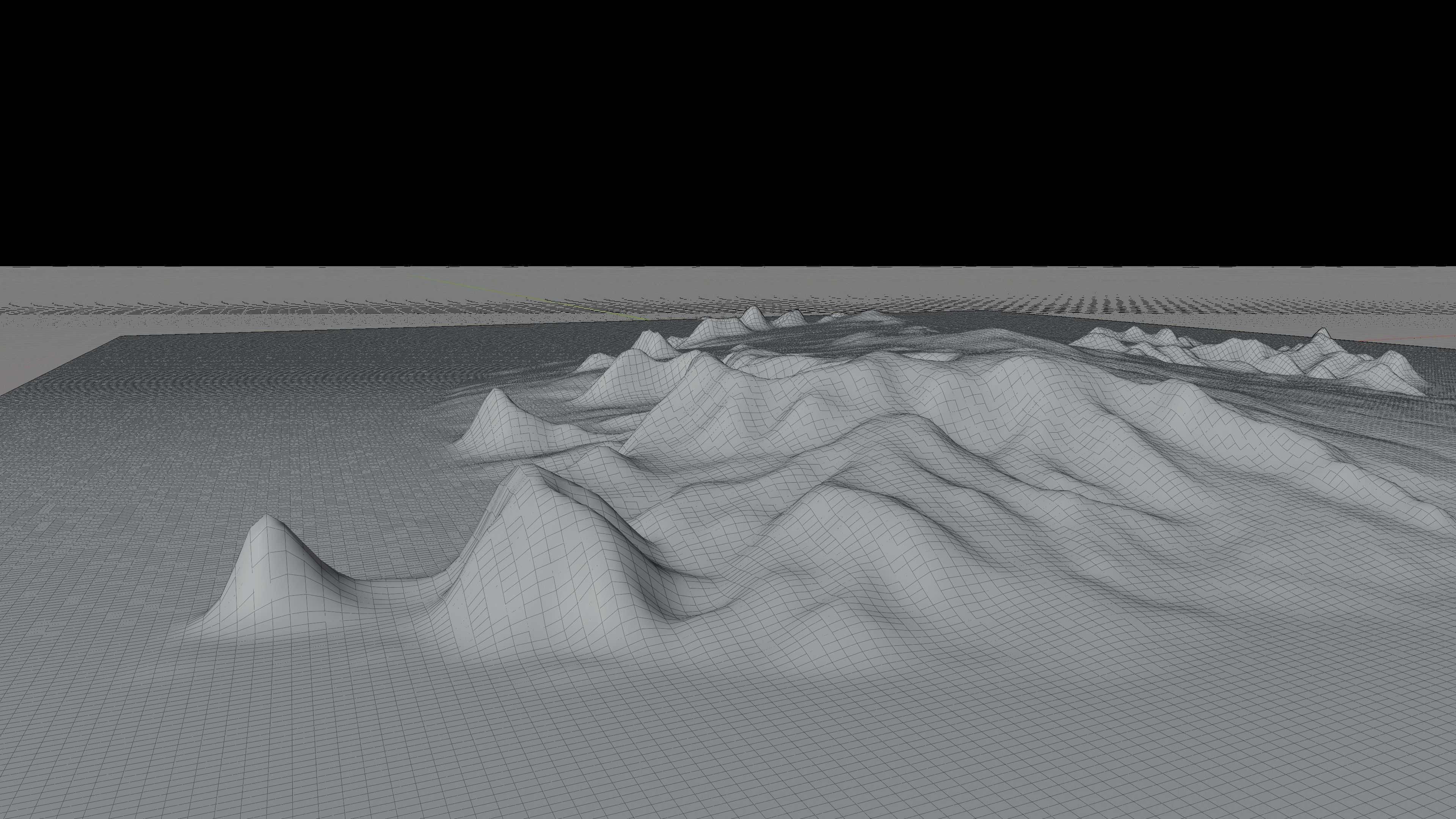 Mauritius island full 3d model terrain 3D model_10