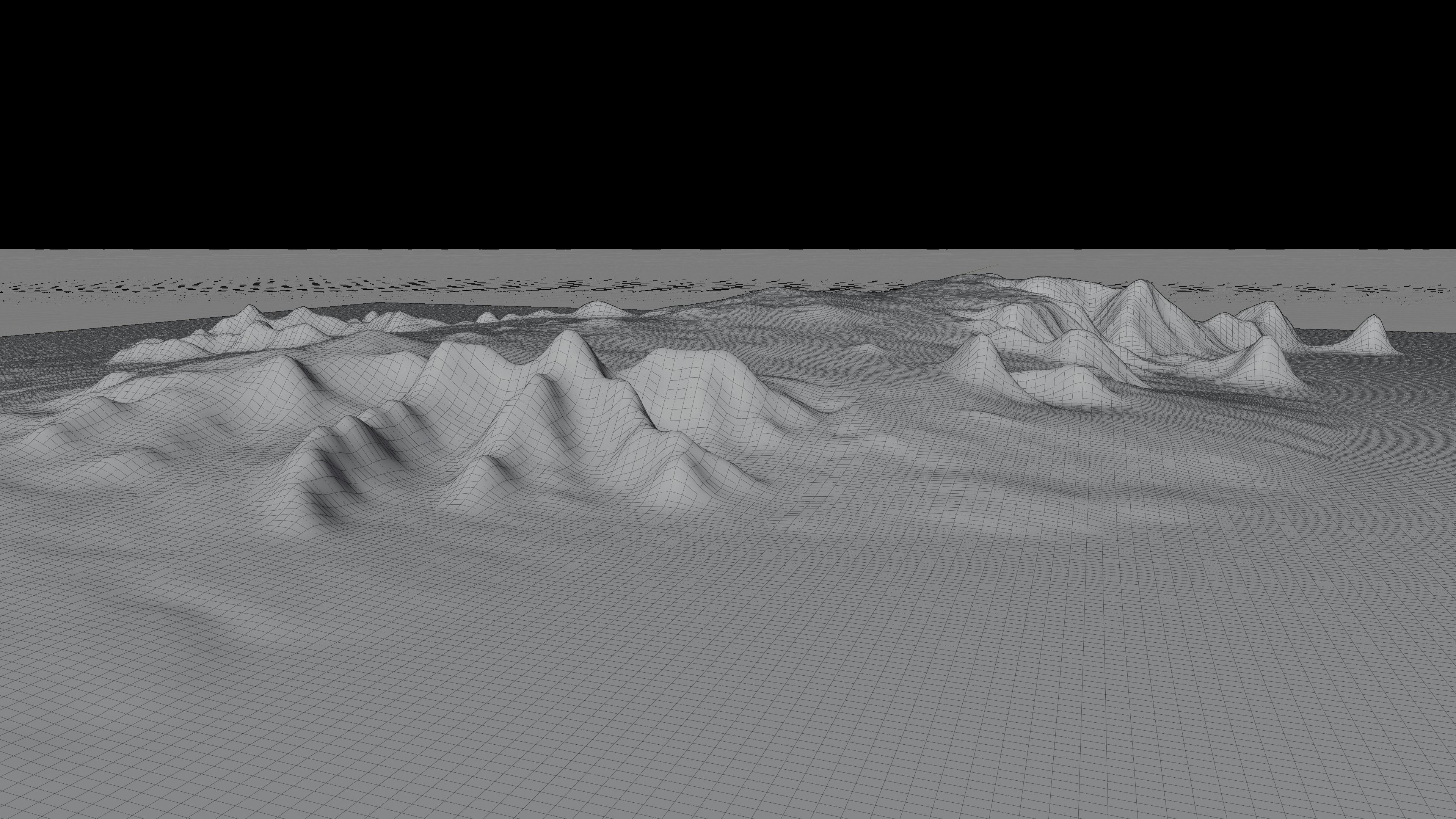 Mauritius island full 3d model terrain 3D model_11