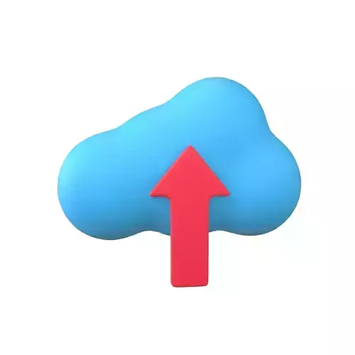 Cloud Upload Icon v1 001