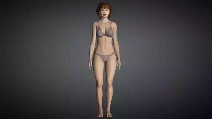 Realistic Pretty Girl