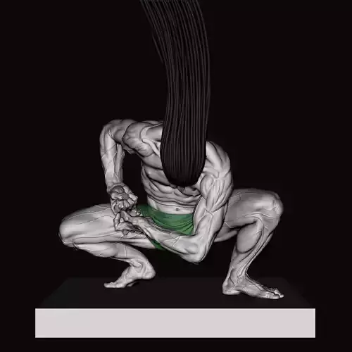 Adult Gon Freecss 3D print model
