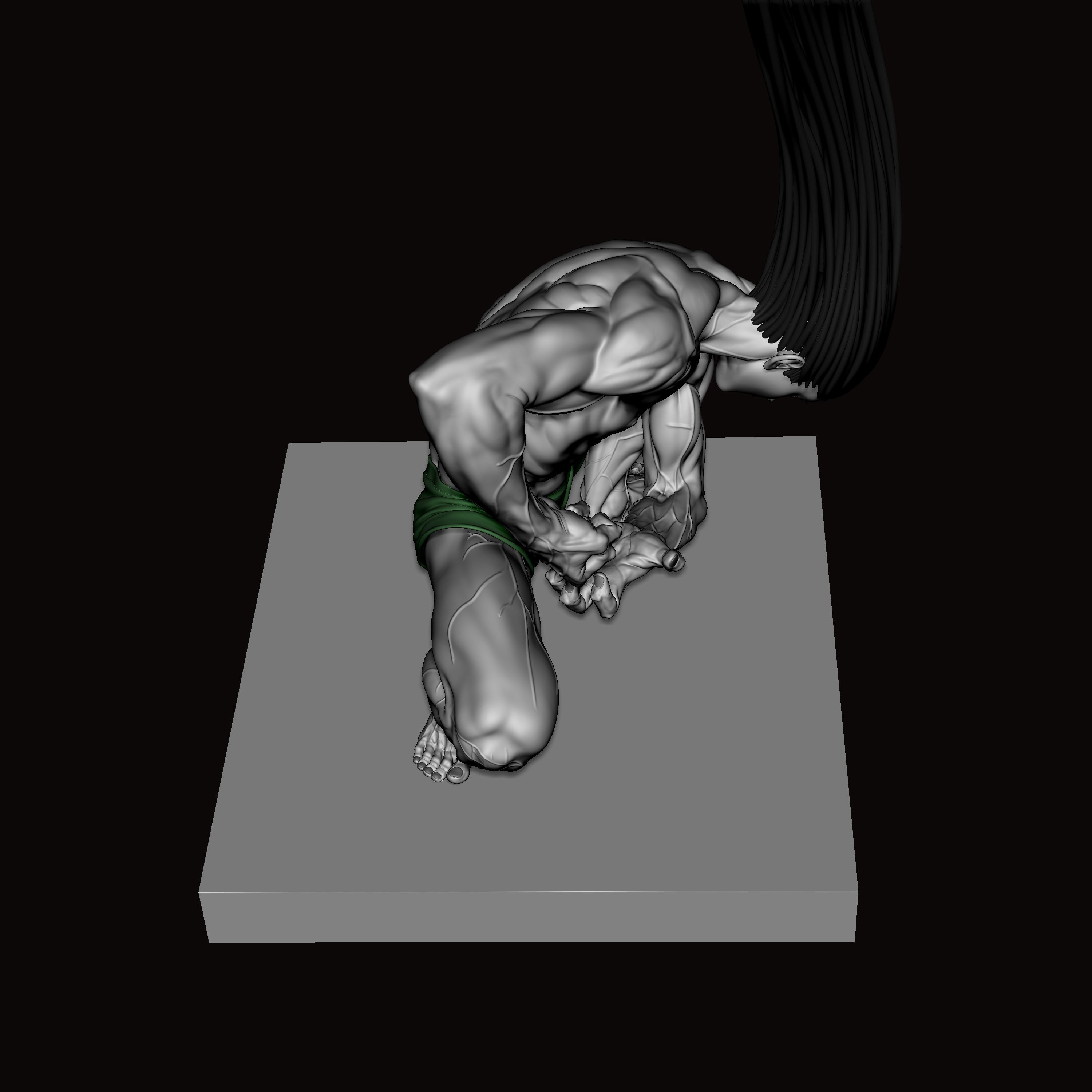 Adult Gon Freecss 3D print model_3