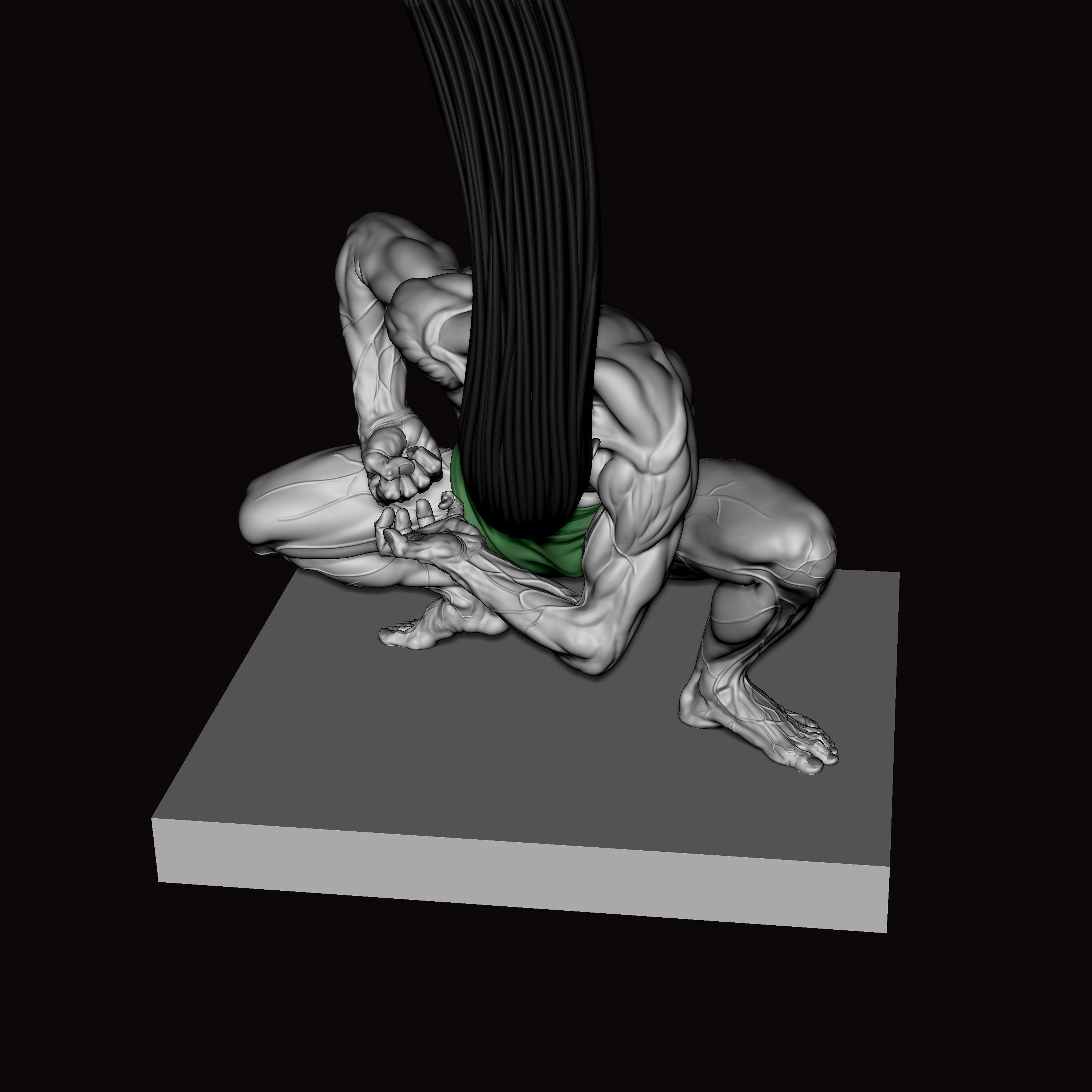 Adult Gon Freecss 3D print model_1