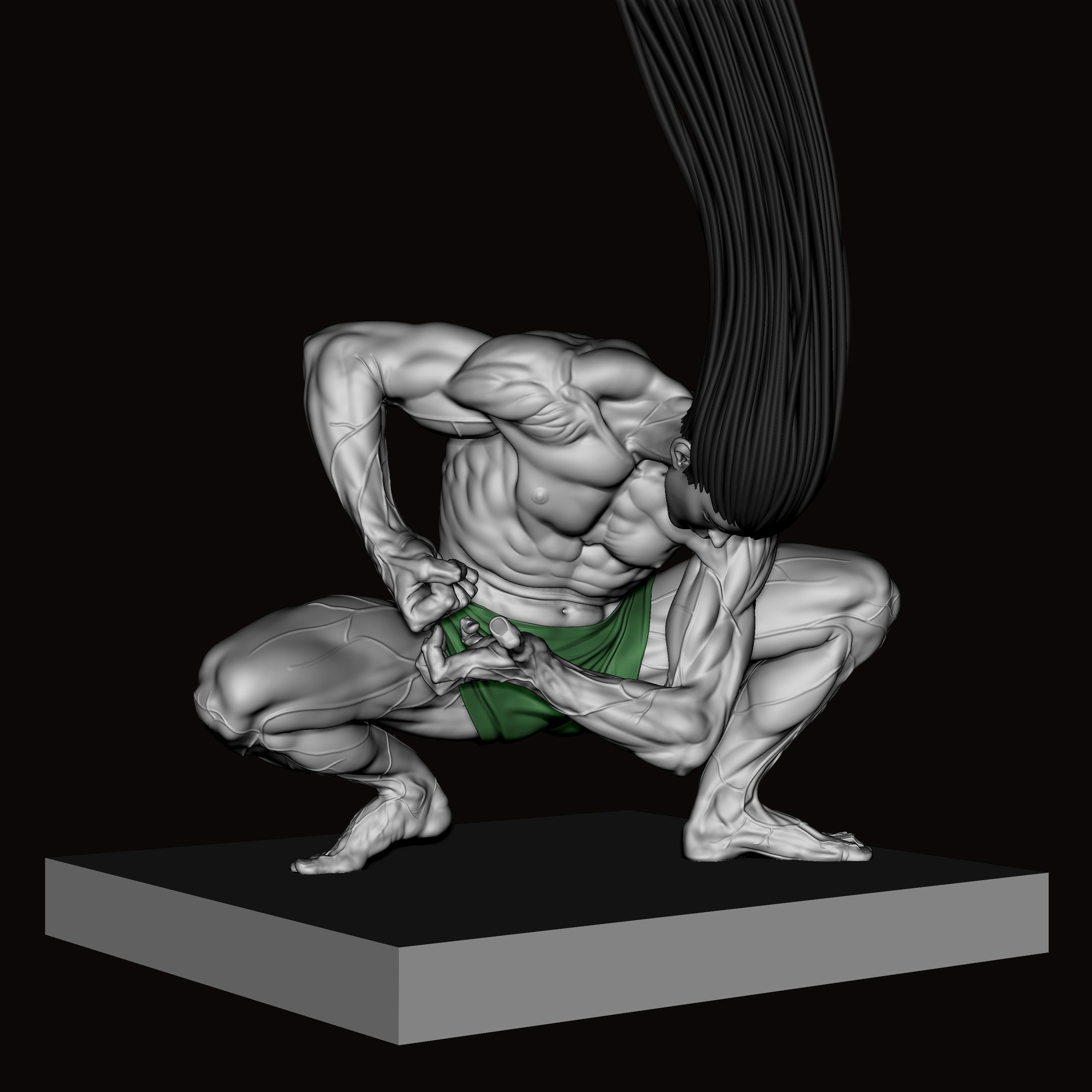 Adult Gon Freecss 3D print model_5