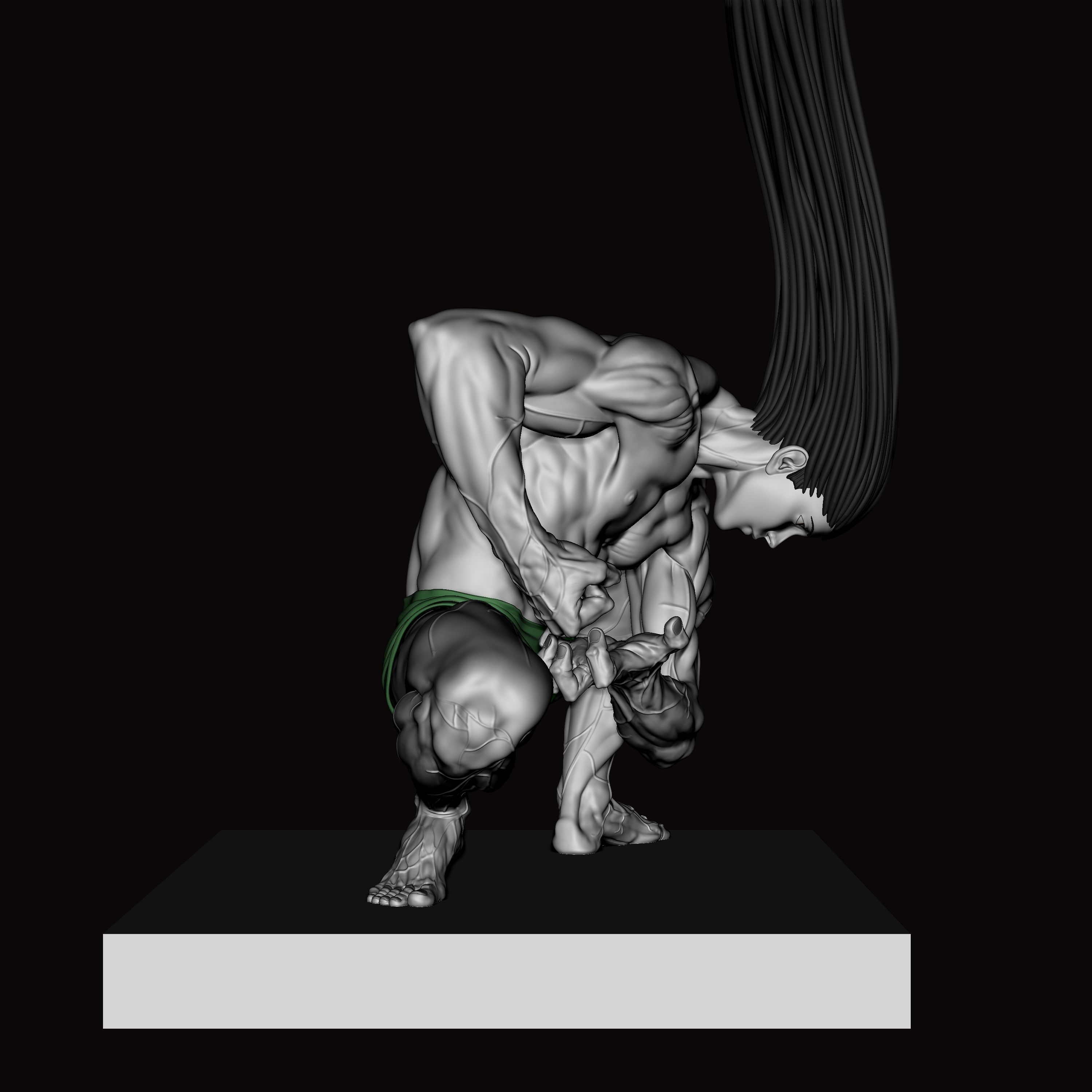 Adult Gon Freecss 3D print model_4