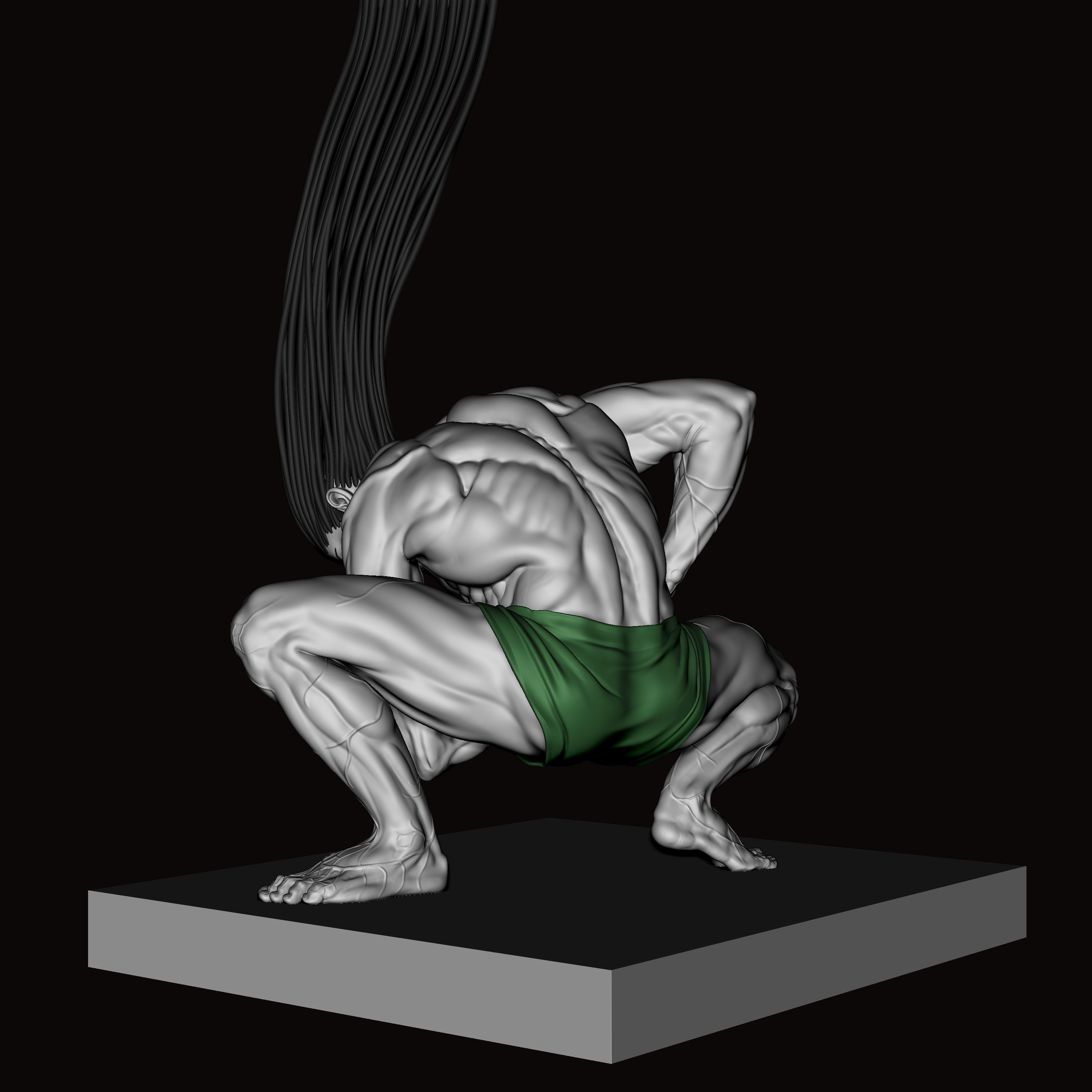 Adult Gon Freecss 3D print model_9