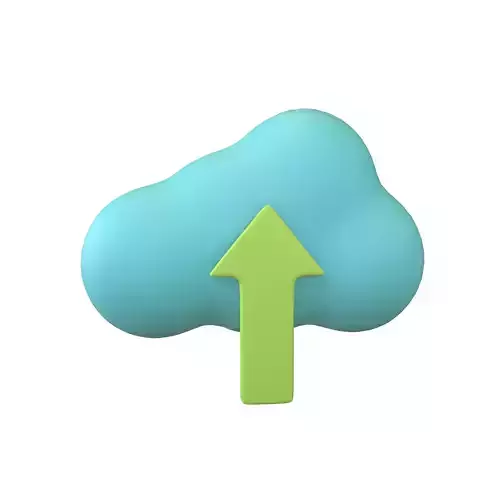 Cloud Upload Icon v1 008