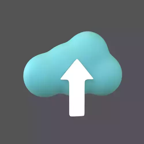 Cloud Upload Icon v1 009