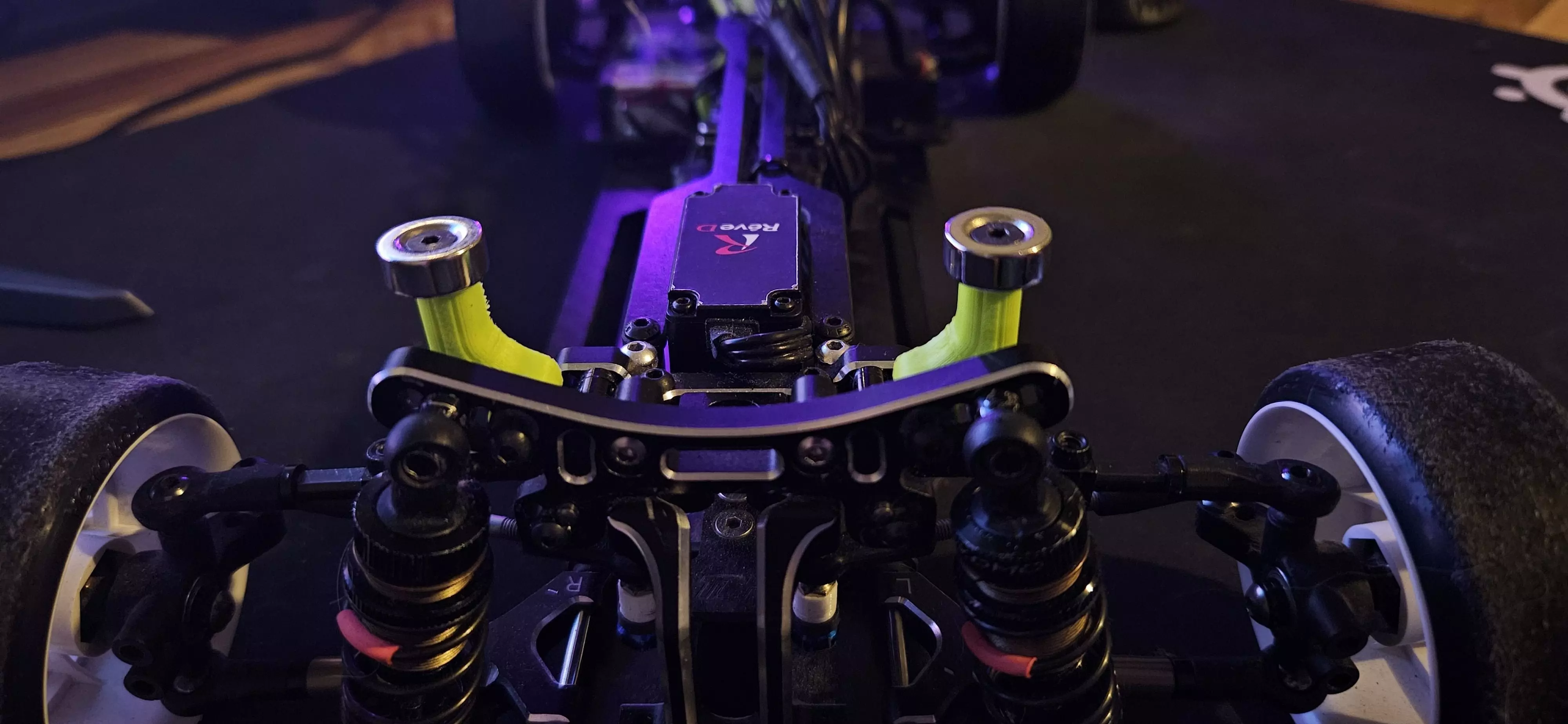 Yokomo Yd2 Front Magnet mount V2 Free 3D print model_0