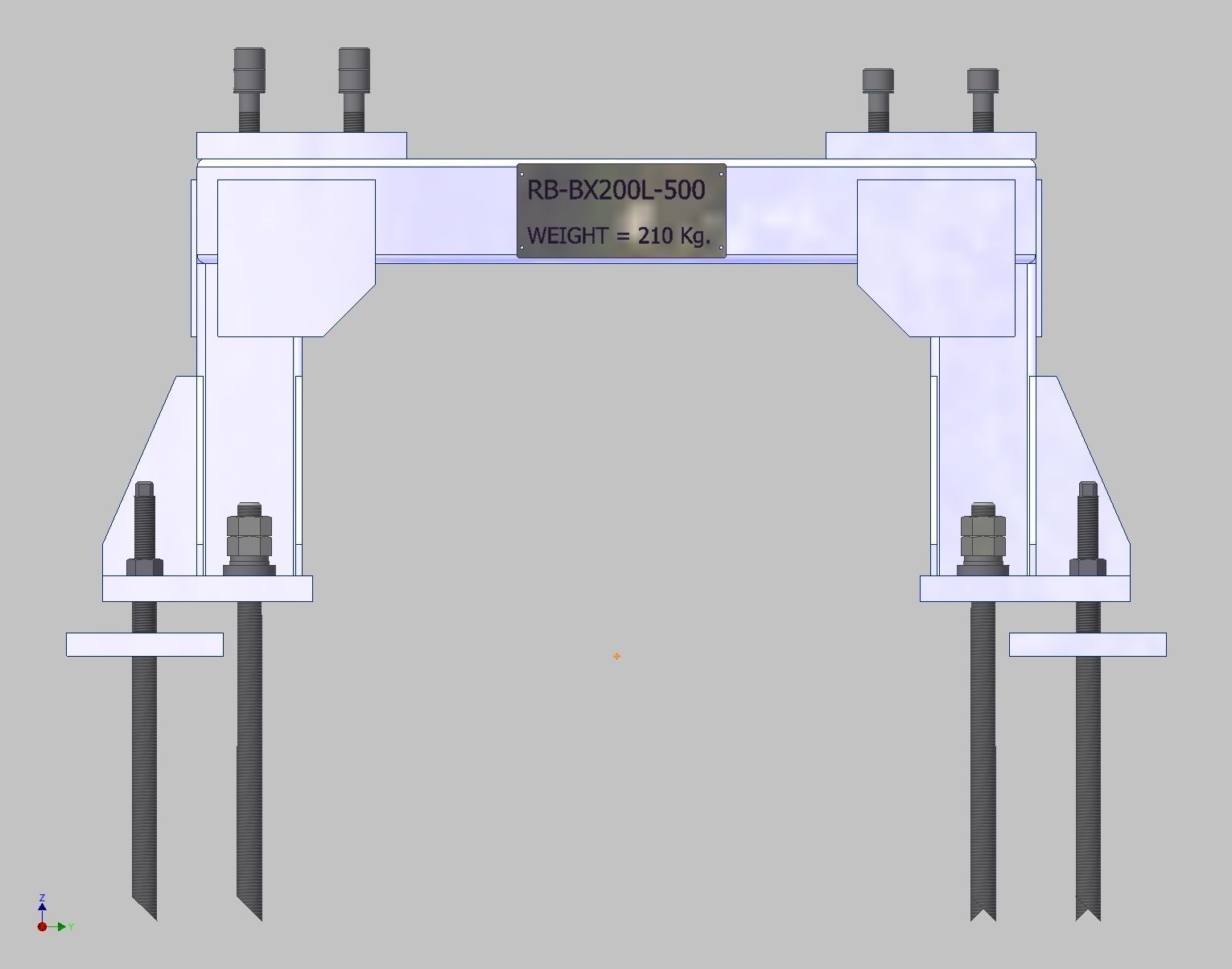 26375-ROBOT BASE BX200L-500 3D model_1
